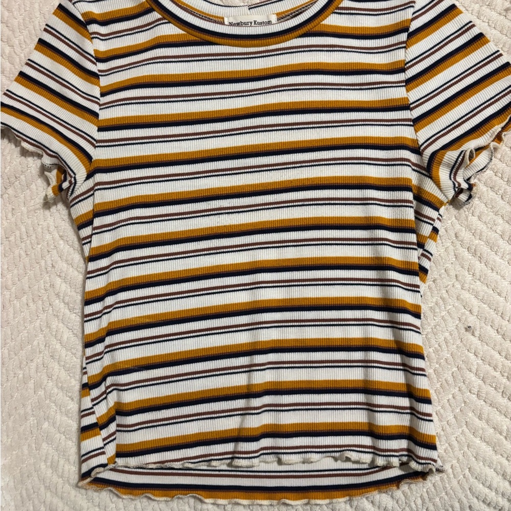 Newbury Kustom Multicolor Striped Fabric